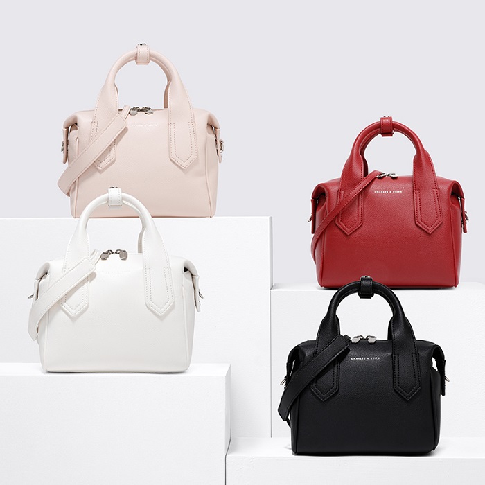 Charles and keith soft bowling bag store